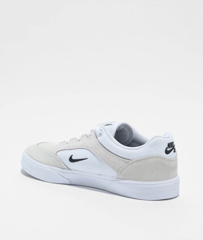 Nike SB Malor White Skate Shoes, foto 3